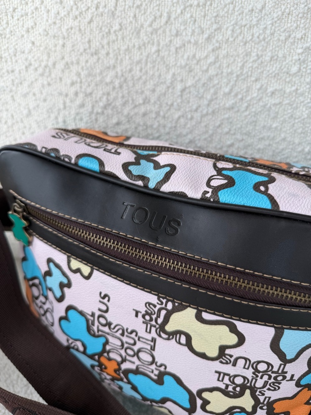 TOUS Kaos Multicolor Teddy Crossbody Bag - Picture 2 of 10